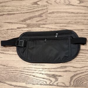 Waist Carry Bag Fanny Pack Black One Size